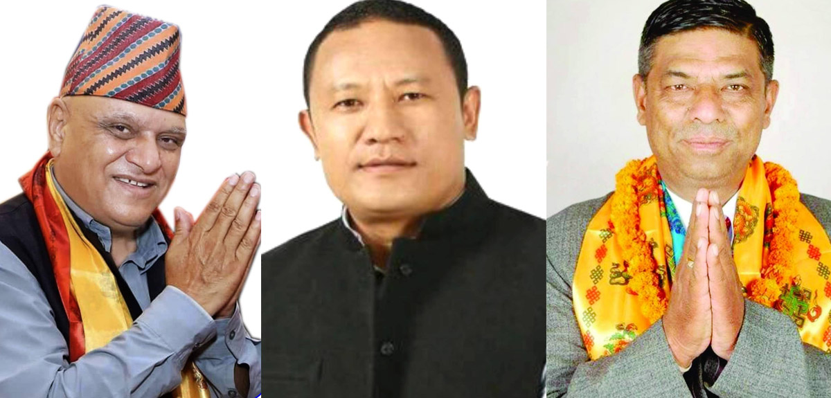 काभ्रेमा कांग्रेसका उम्मेदवार : संघमा शिव हुमागाईँ, प्रदेशमा तिर्थ र कञ्चन  